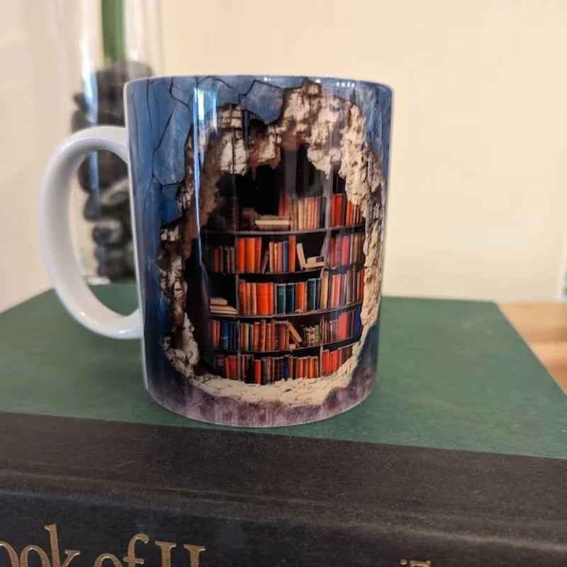 3D Bookshelf Mug™ - Rightseason