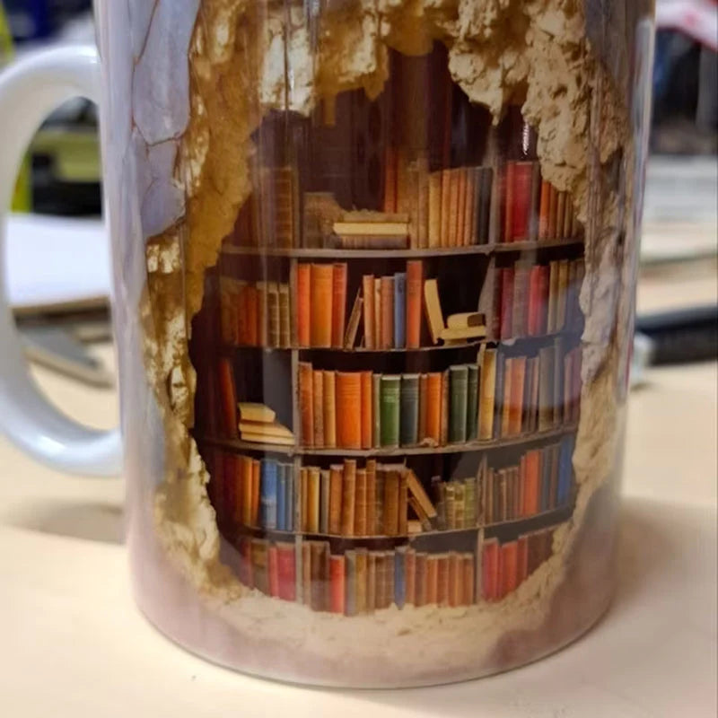 3D Bookshelf Mug™ - Rightseason