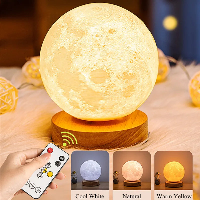 Creative Levitating Moon lamp