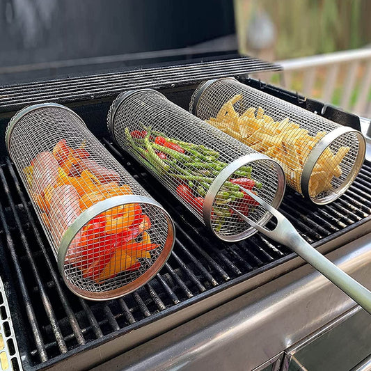 Rolling Grilling BBQ Basket™ - Rightseason