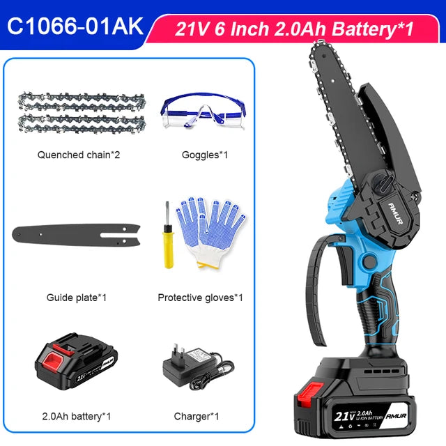 Powerful Cordlesss Mini Chainsaw