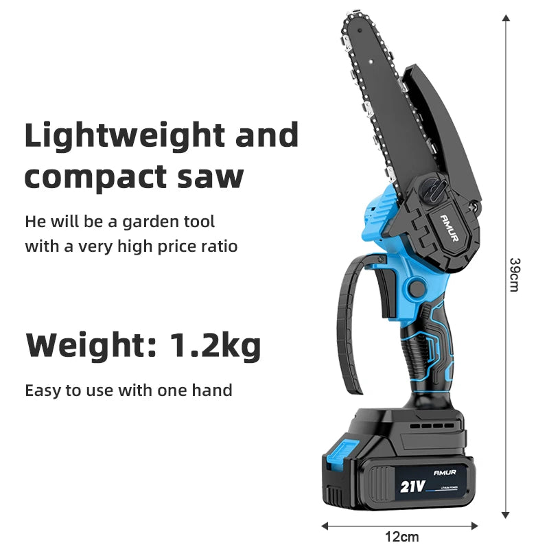 Powerful Cordlesss Mini Chainsaw