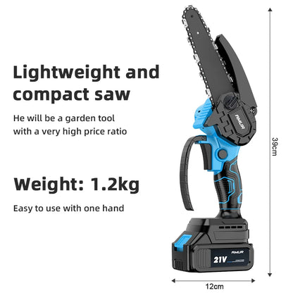 Powerful Cordlesss Mini Chainsaw