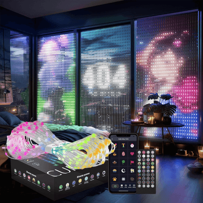 VividFlow Smart LED Curtain Sync Lights