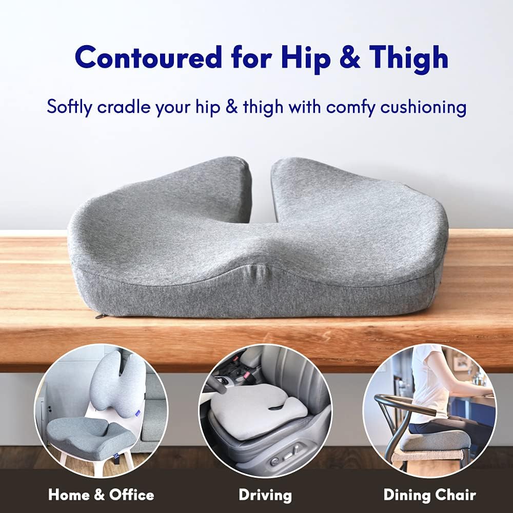 Pressure Relief Seat Cushion | Effective Multipurpose Chair Pad™ - Rightseason