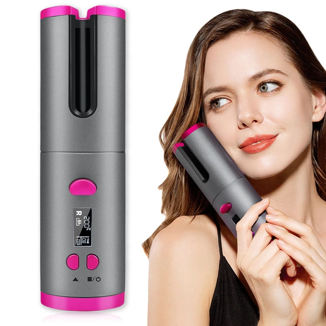 Portable Wireless Automatic Curling Iron - Rightseason