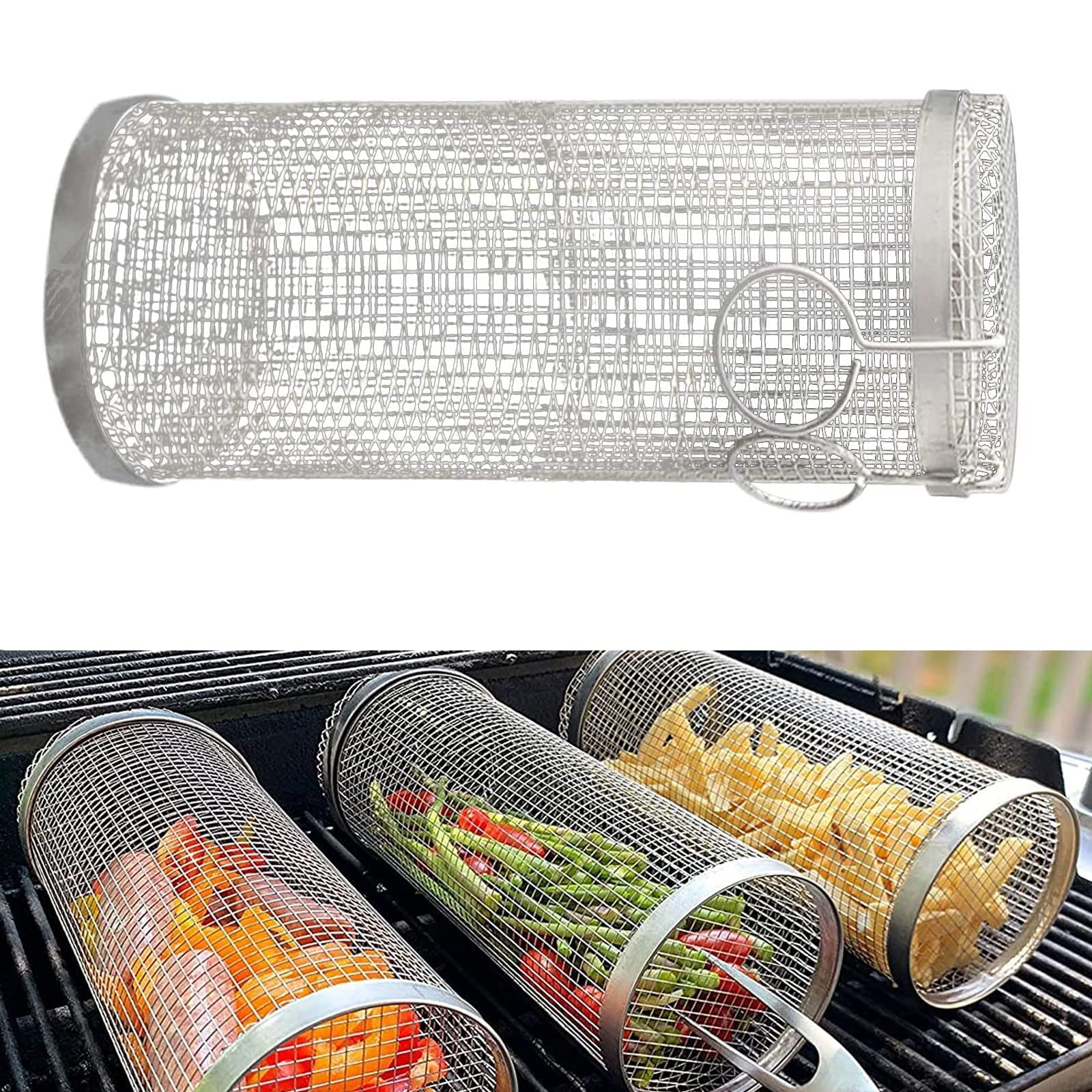 Rolling Grilling BBQ Basket™ - Rightseason