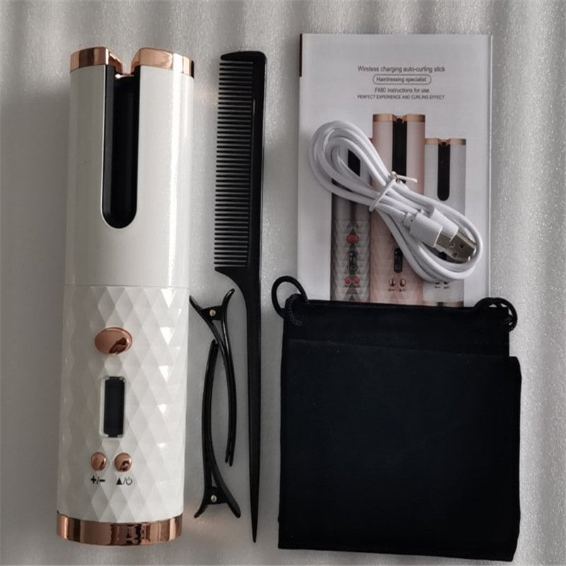 Portable Wireless Automatic Curling Iron - Rightseason