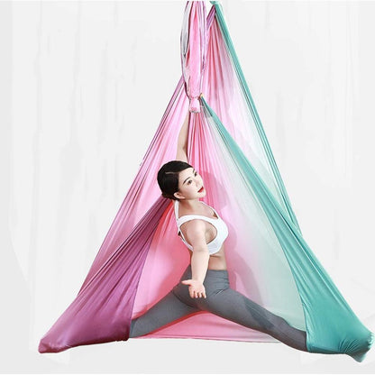 Right Season™ Gradient Yoga Flying Hammock - Rightseason