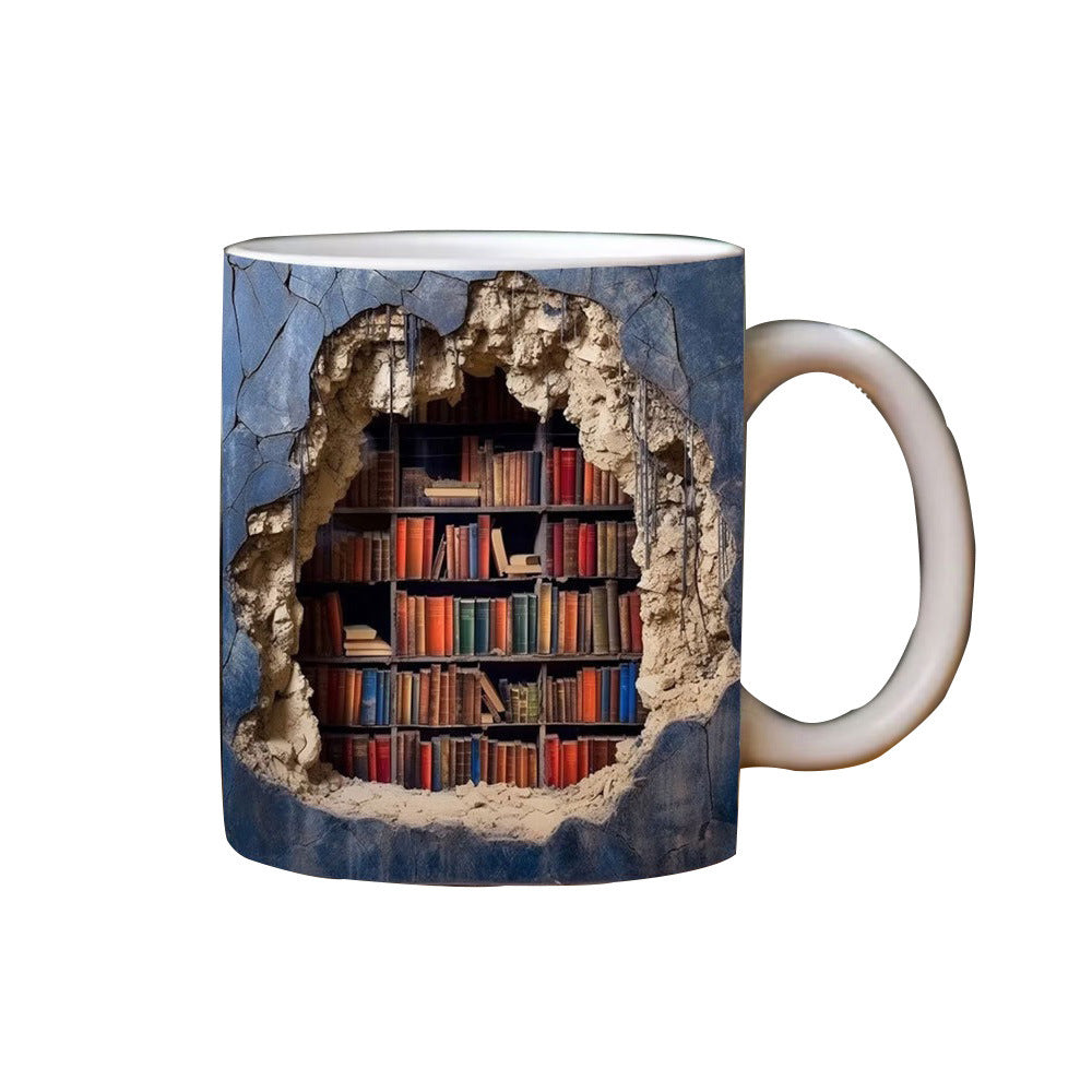 3D Bookshelf Mug™ - Rightseason