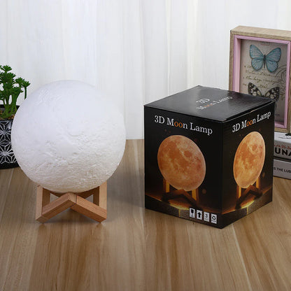 3D Moon Lamp - Rightseason